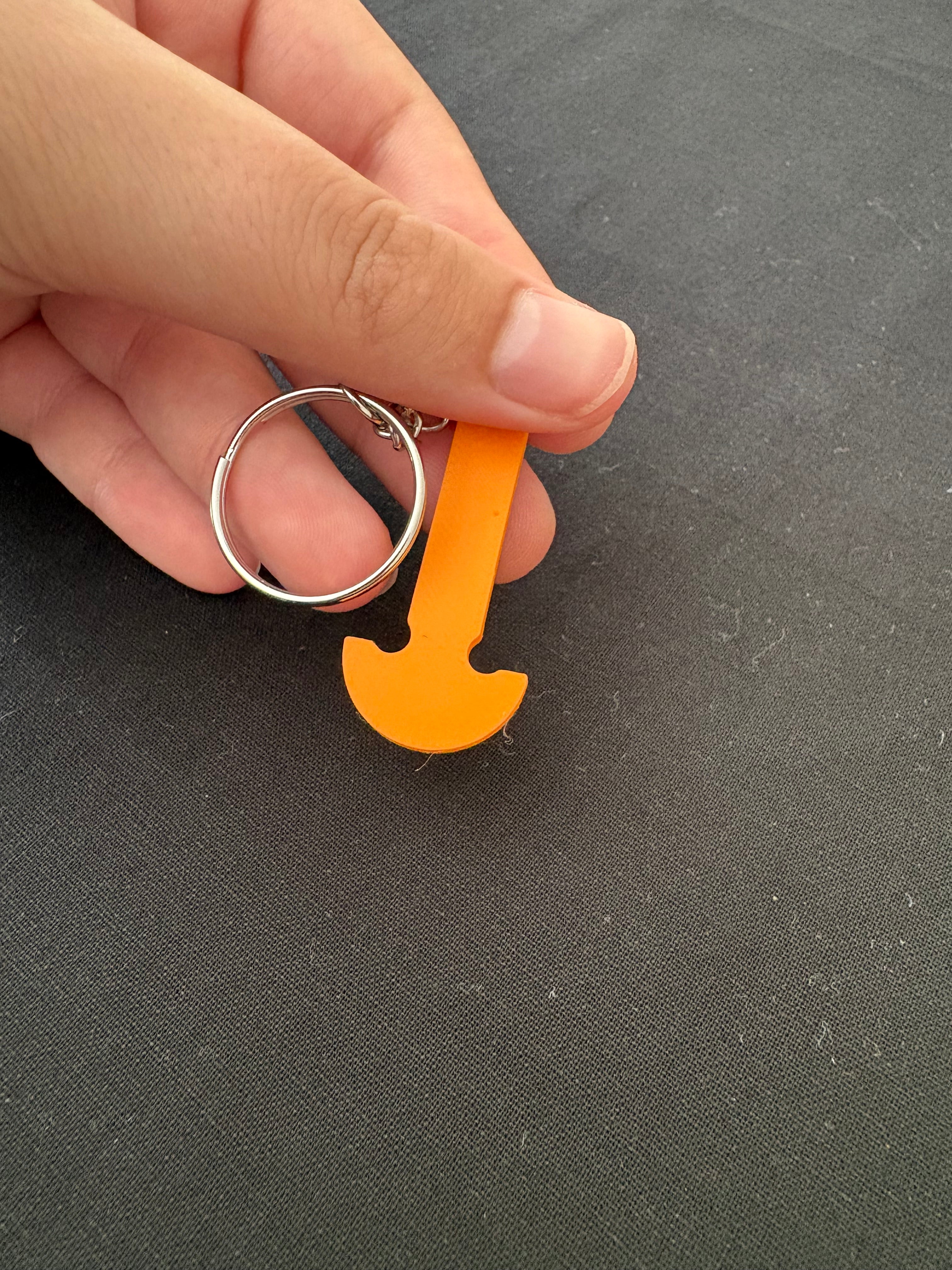 Trolley Keychain