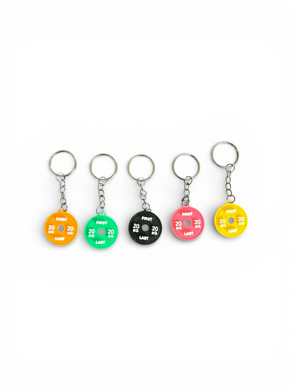 Weight Plate Keychain