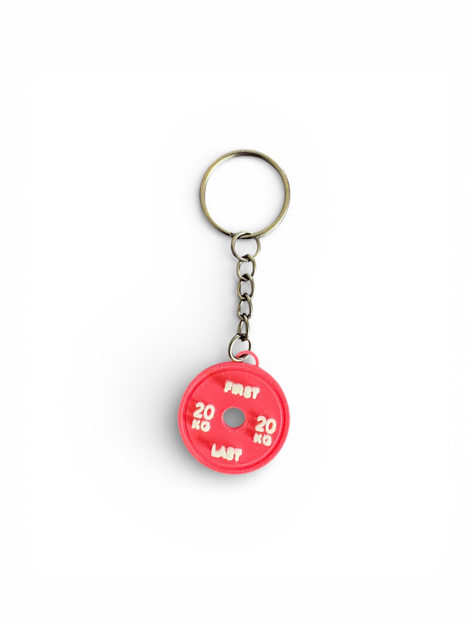 Weight Plate Keychain