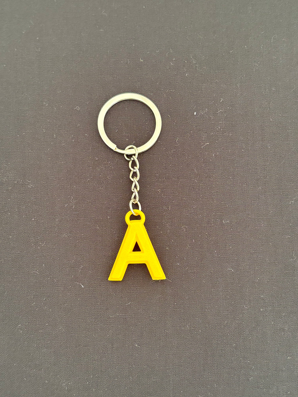Letter Keychain