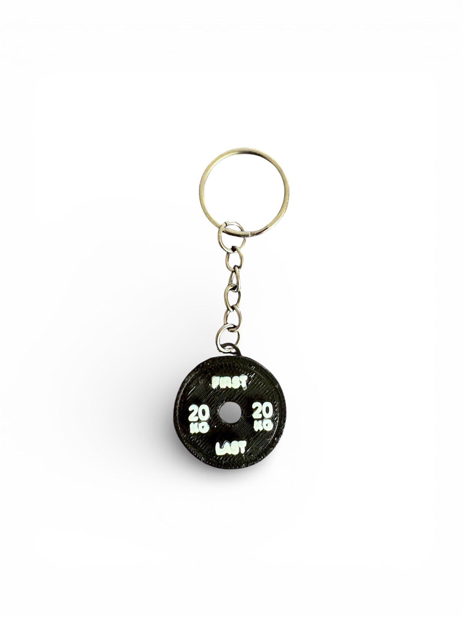 Weight Plate Keychain