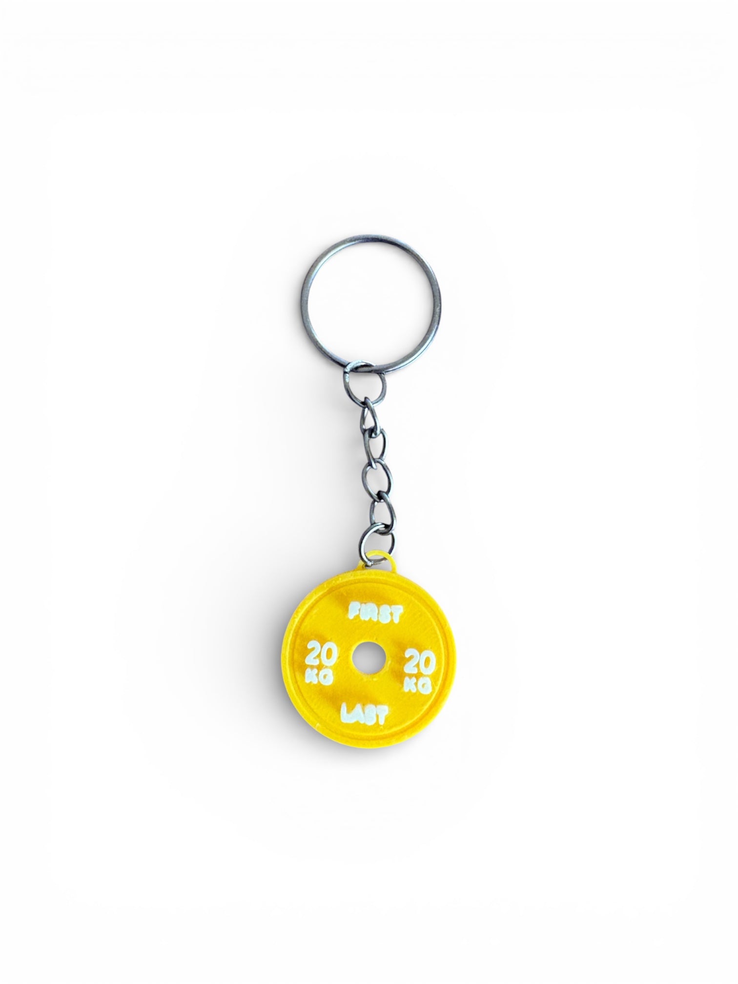 Weight Plate Keychain