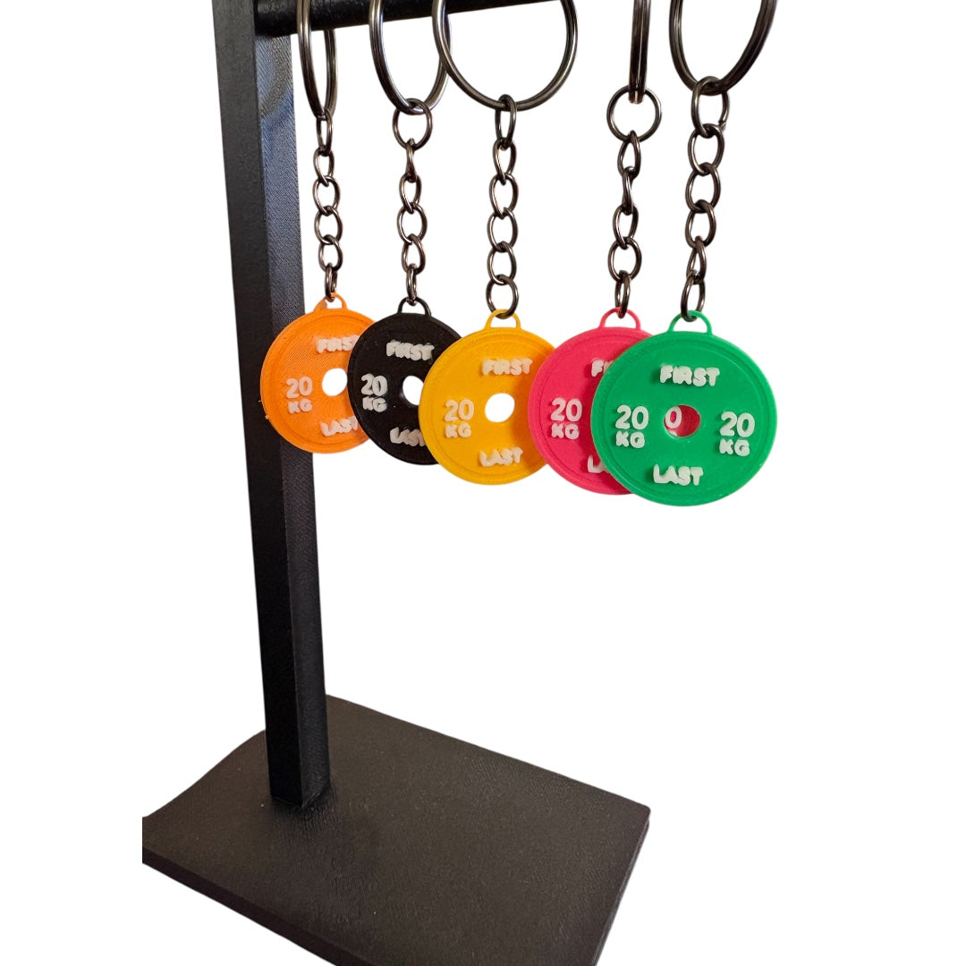 Weight Plate Keychain