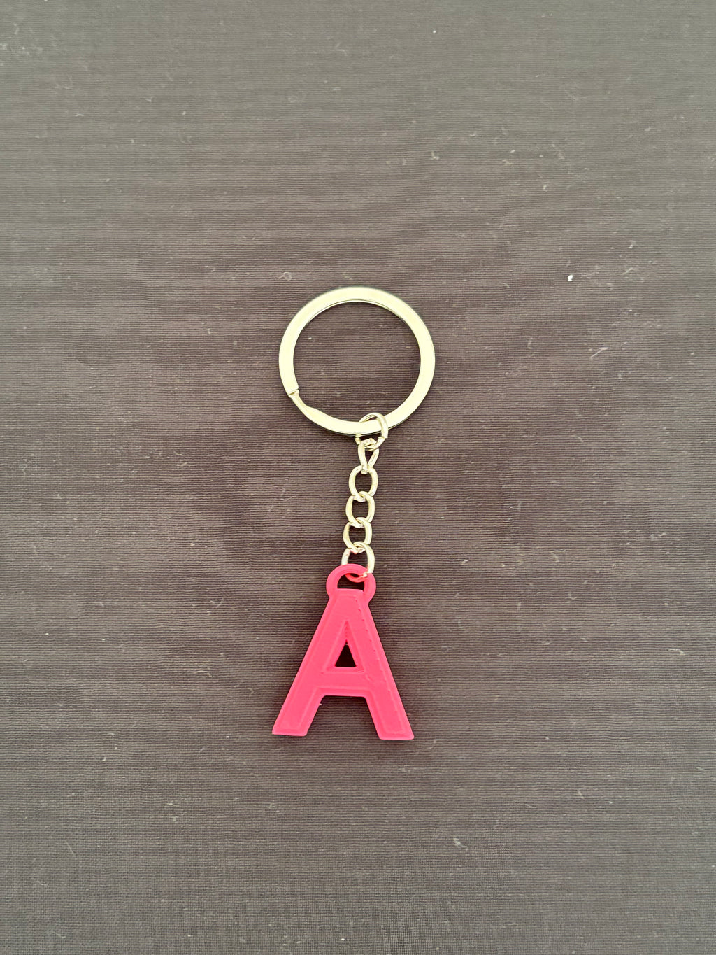 Letter Keychain