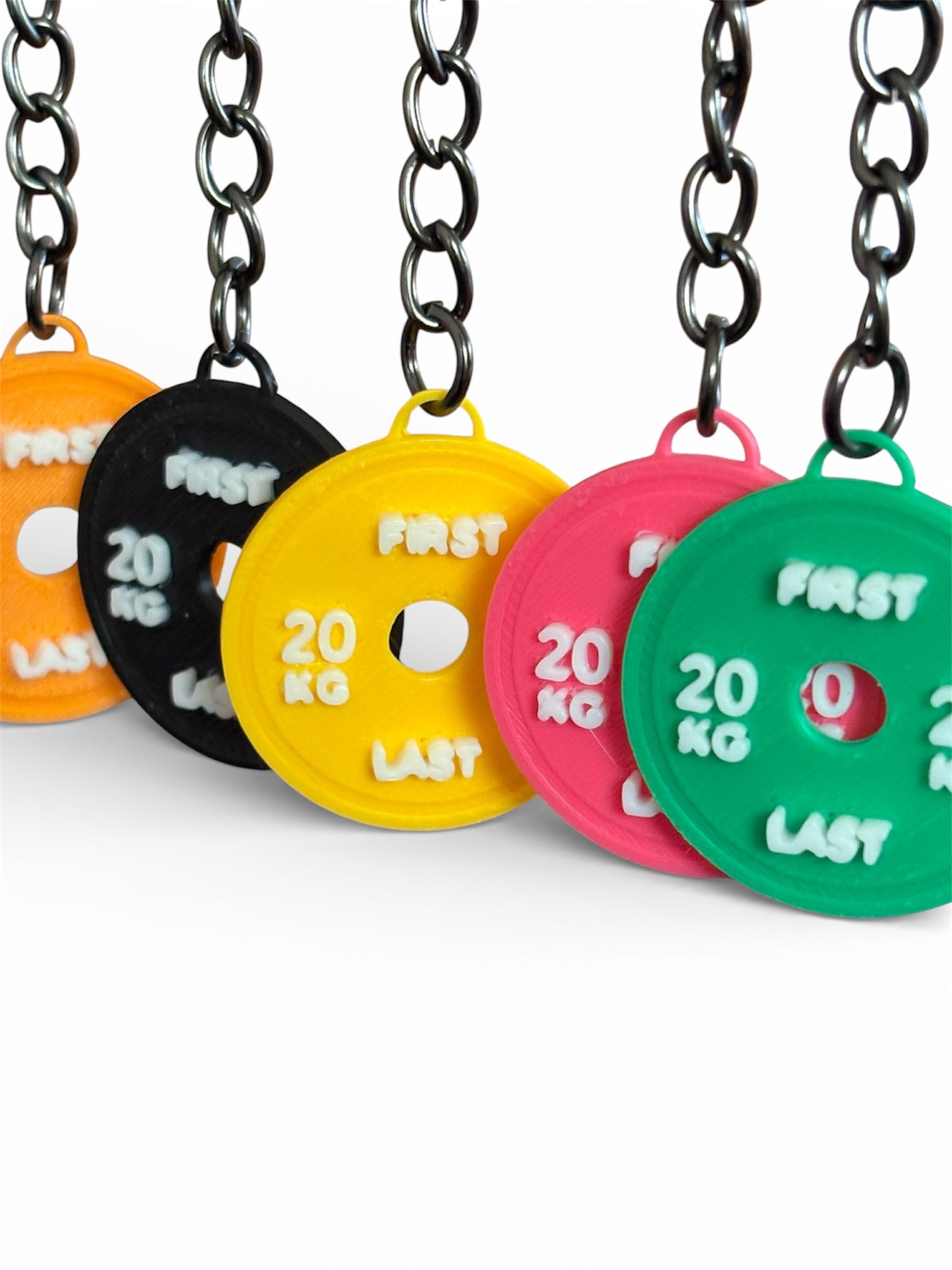 Weight Plate Keychain