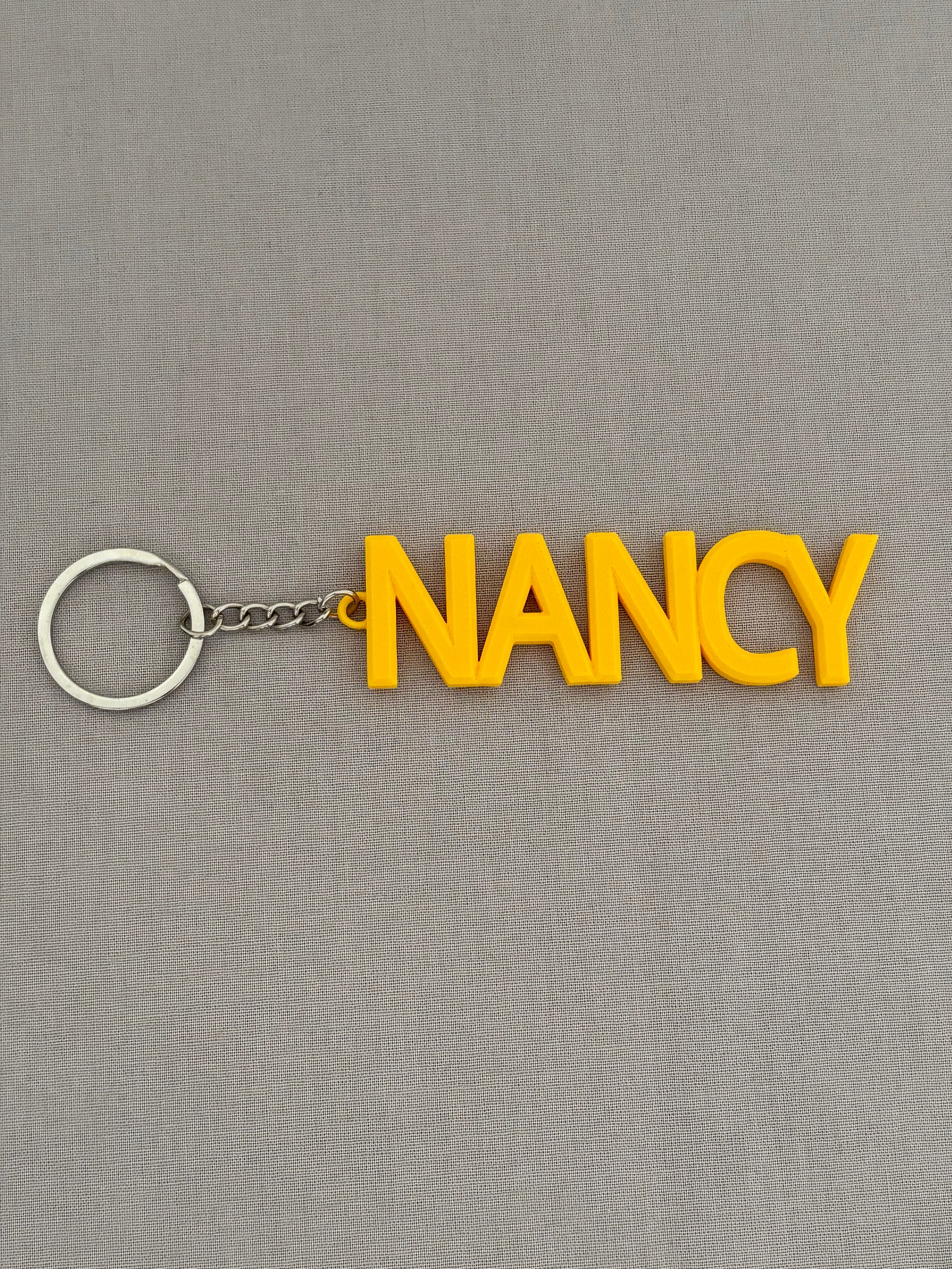 Name Keychain
