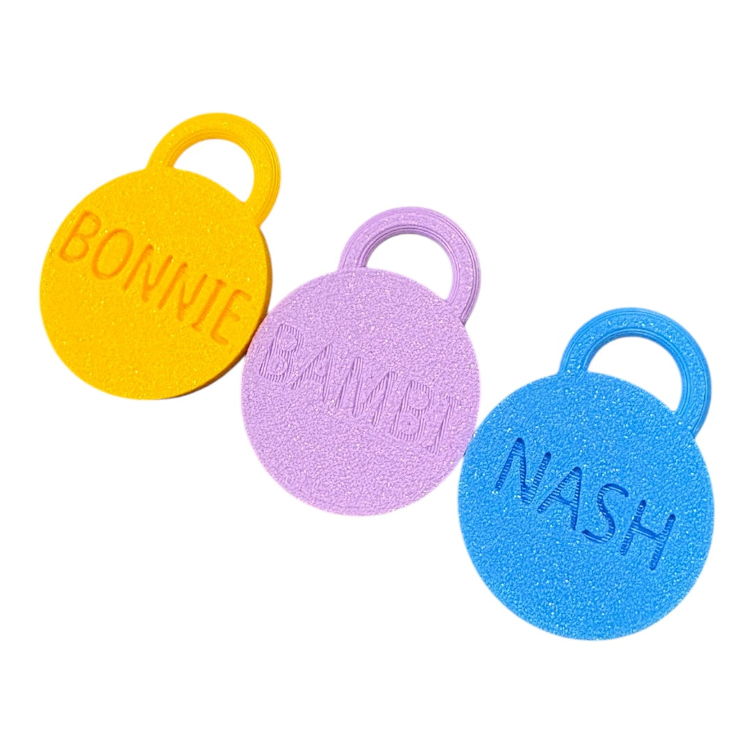 Customisable Pet Tags