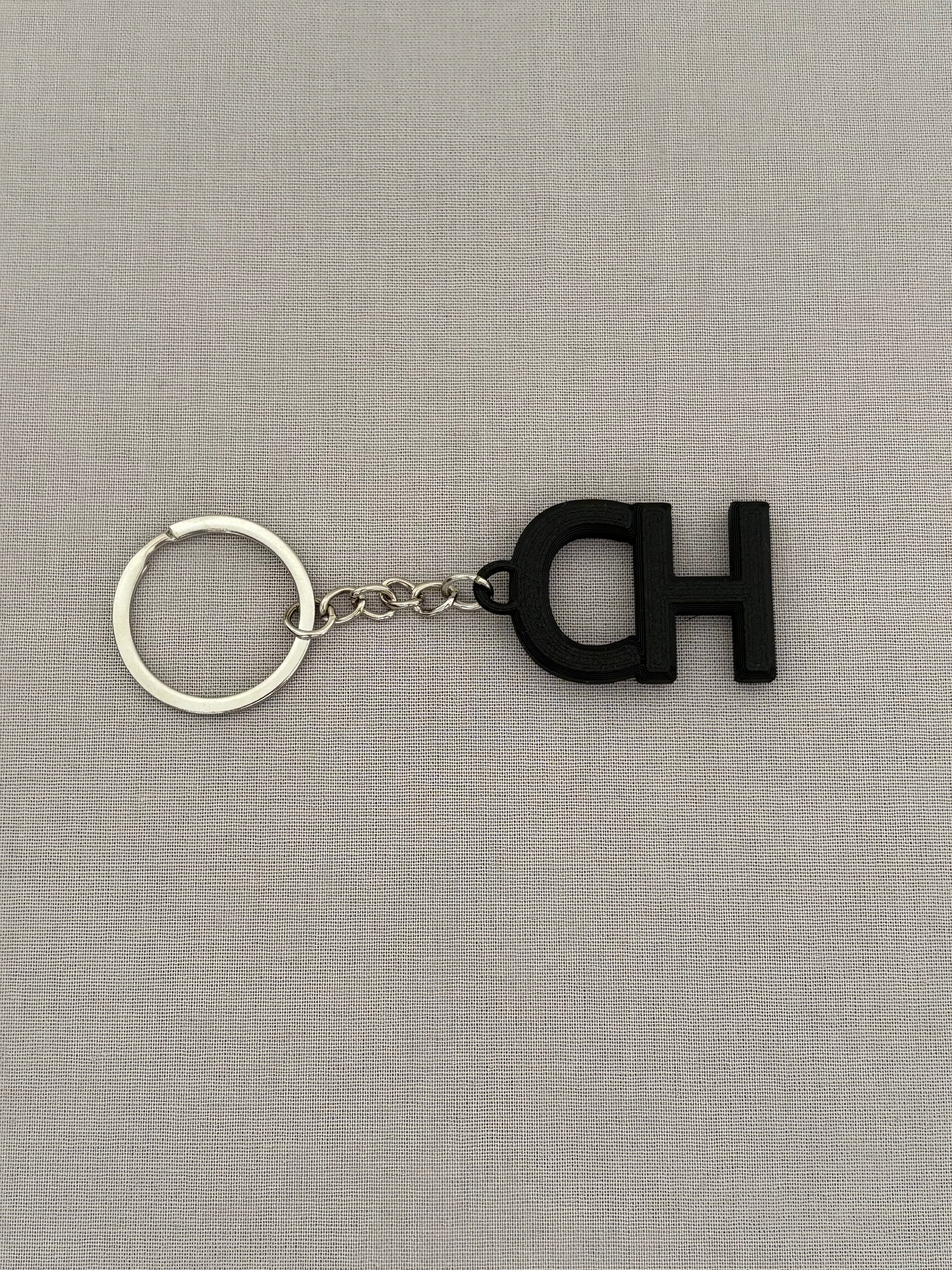 Small Initials Keychain