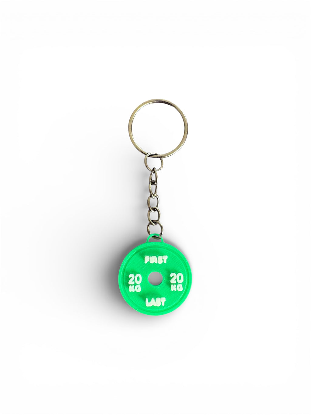 Weight Plate Keychain