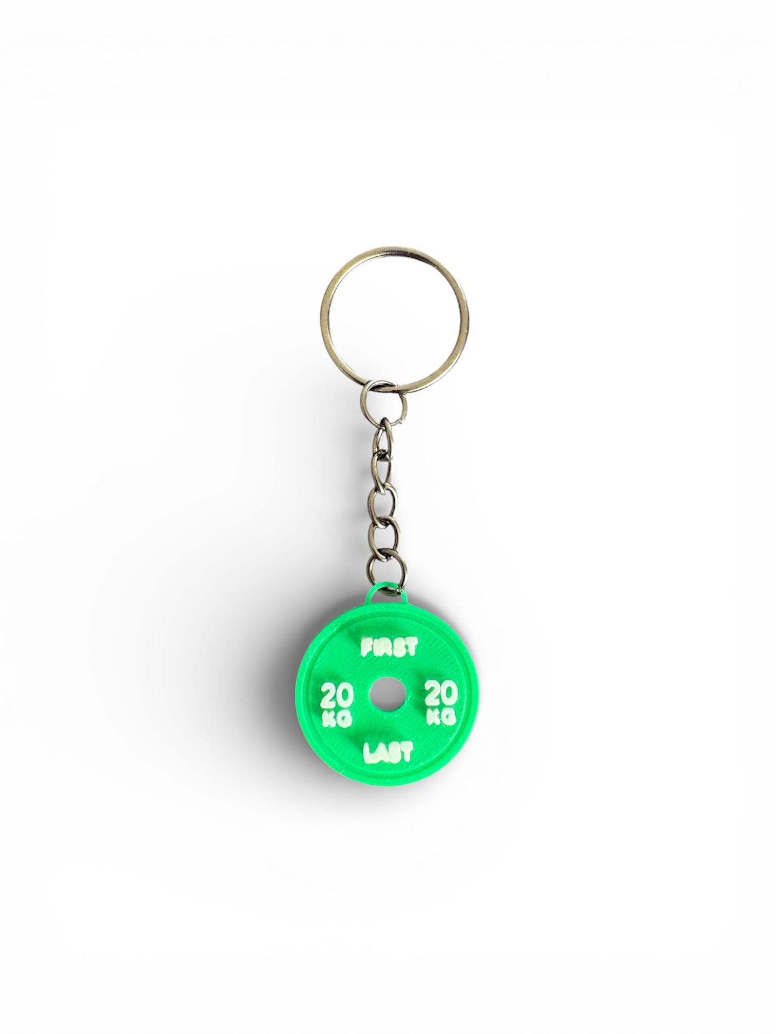 Weight Plate Keychain