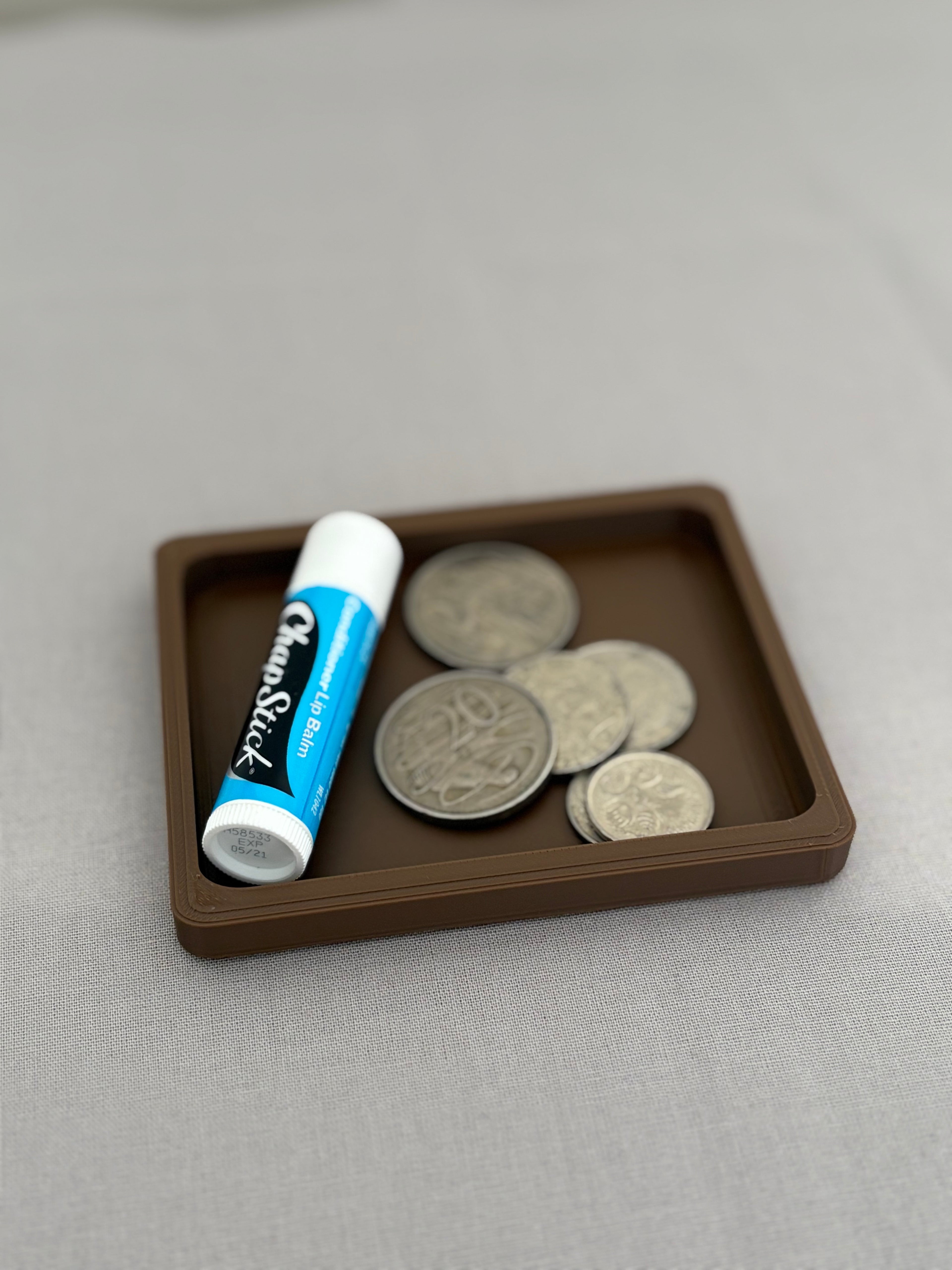 Desk Coin Tray