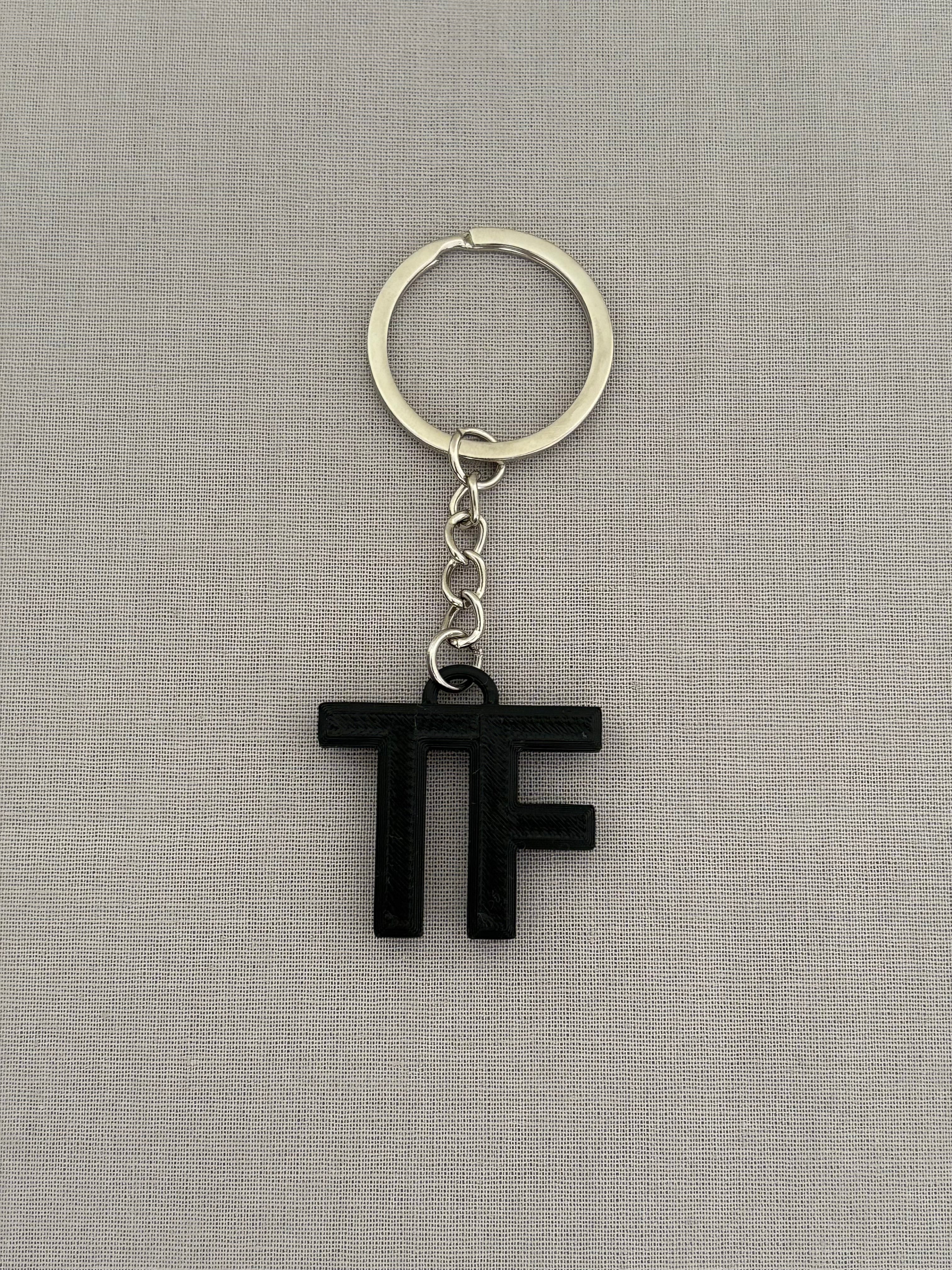 Small Initials Keychain