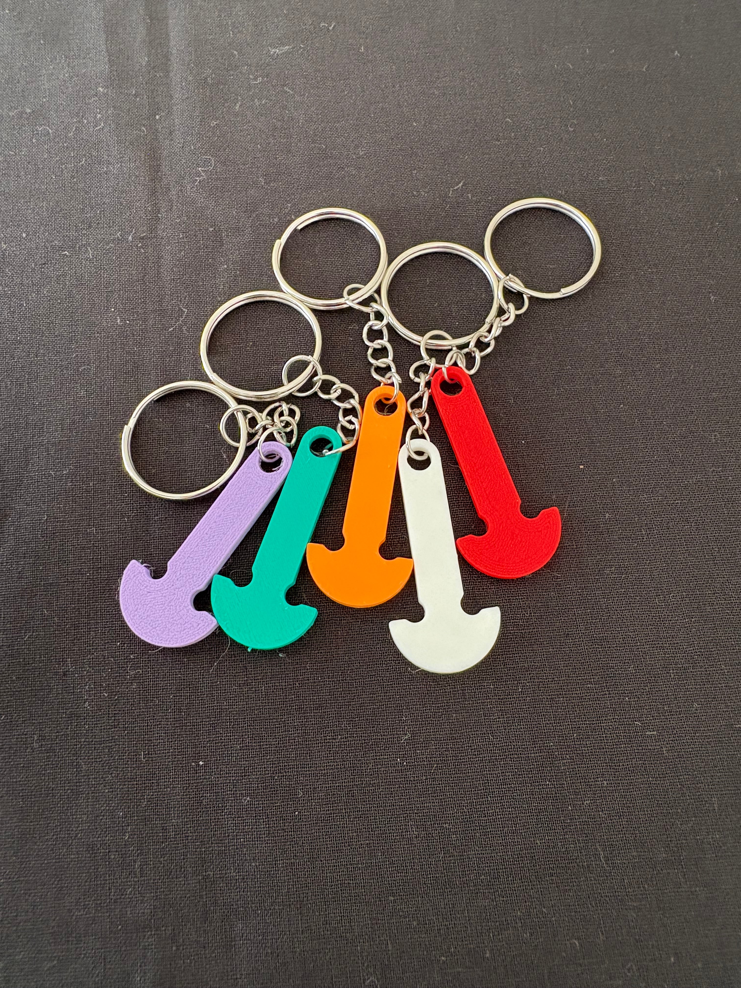 Trolley Keychain