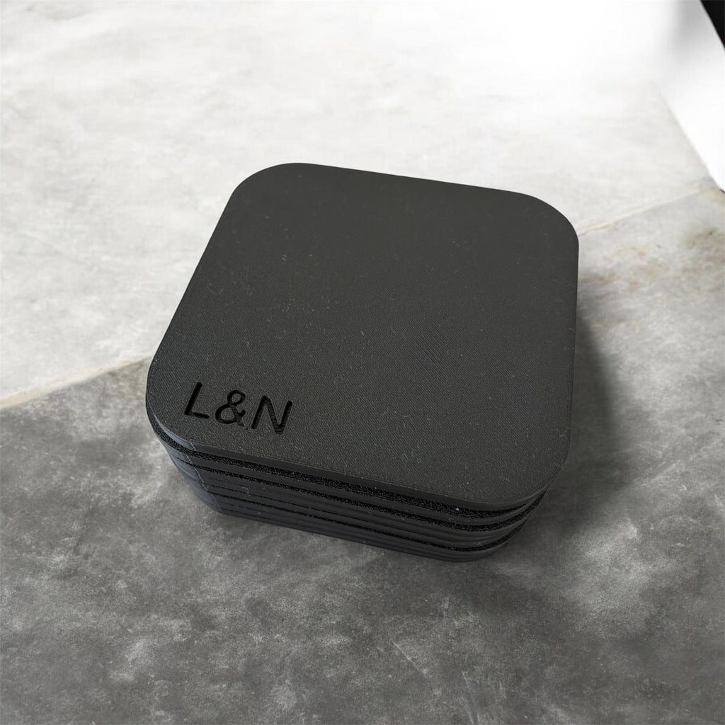 Monogrammed Coasters