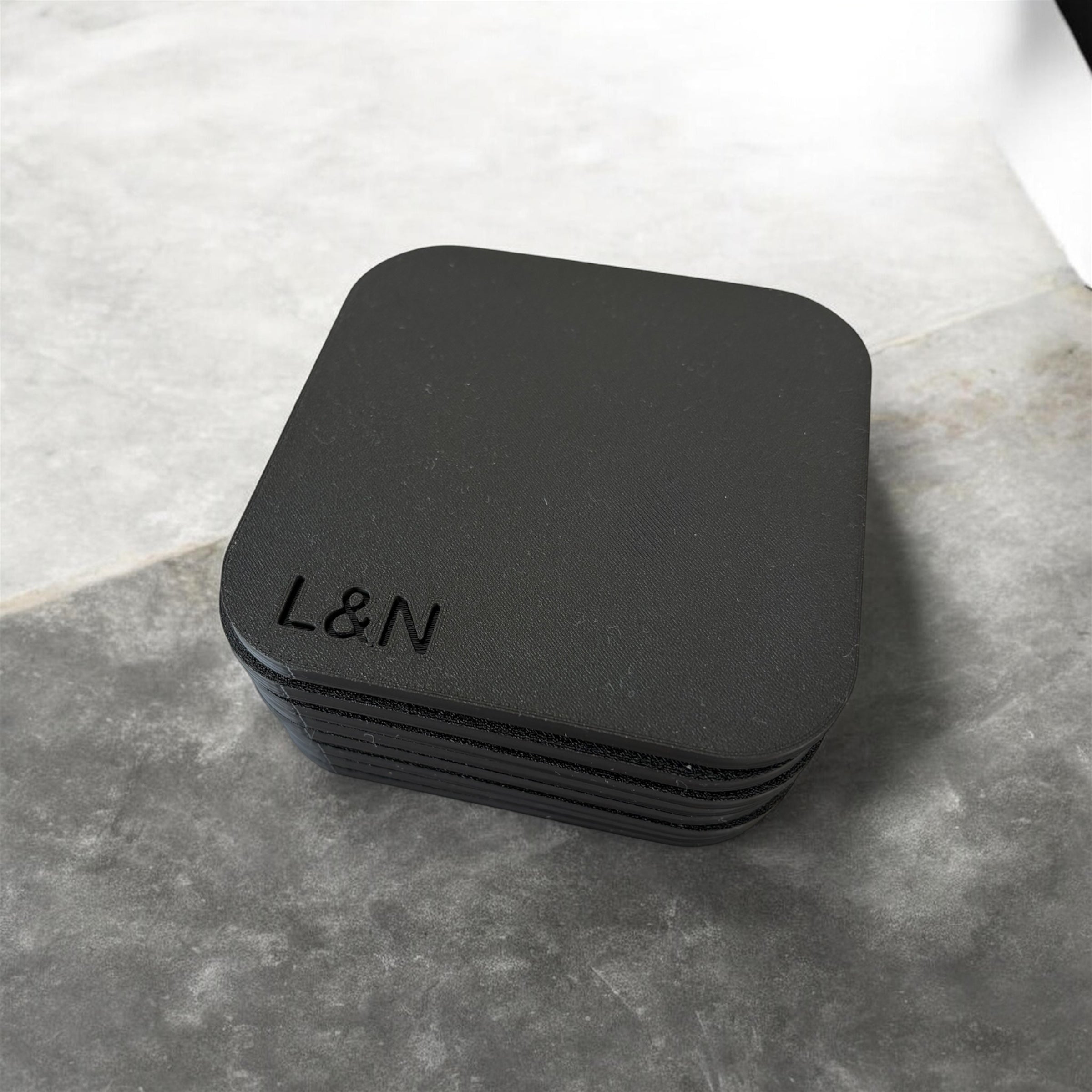 Monogrammed Coasters