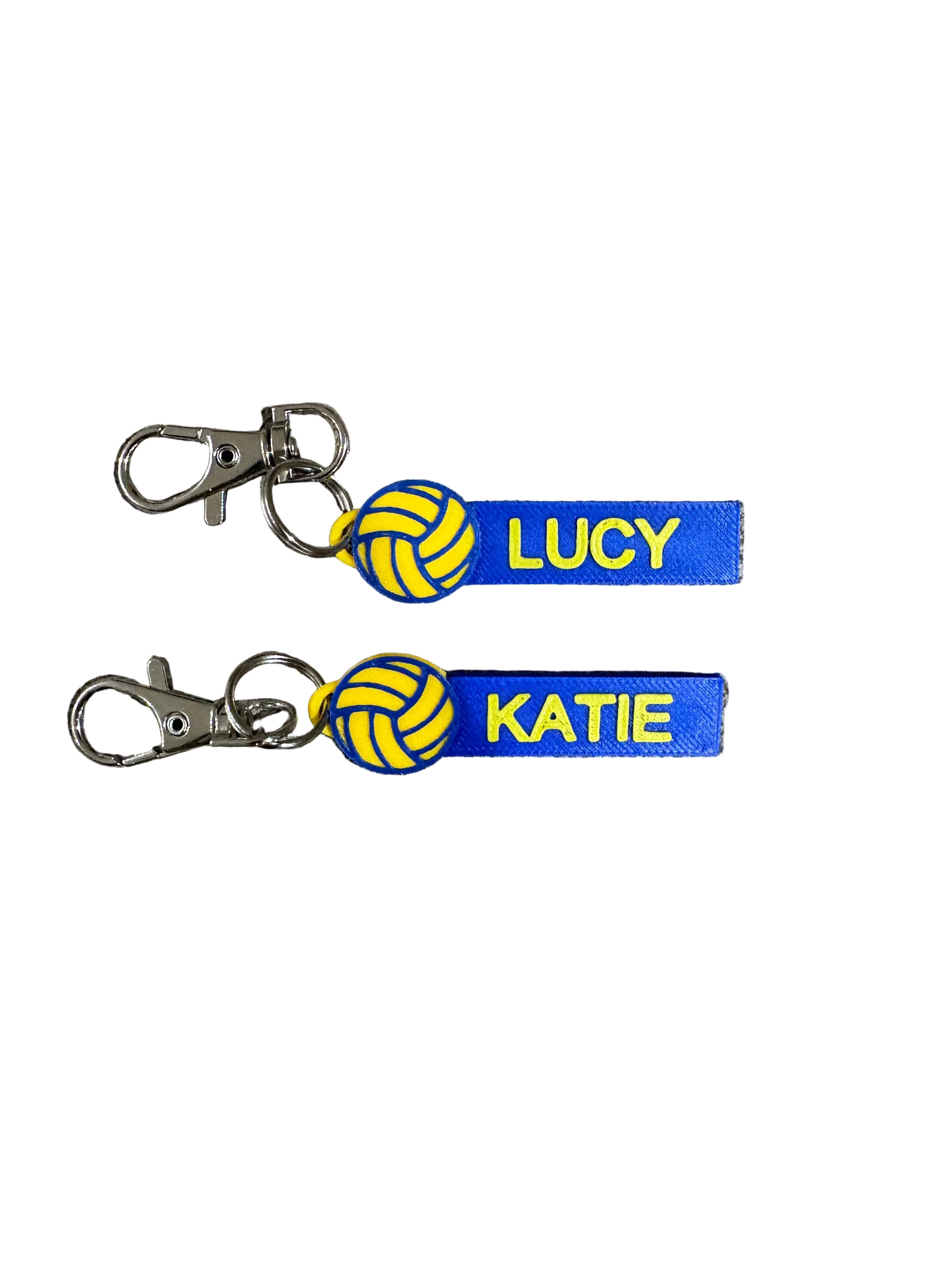 Netball Name Keychains
